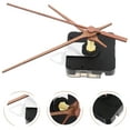 thumbnail image 3 of Miangastore 1 Set Quartz Clock Movement Kit Diy Design Multi Color Wood Plastic Metal Wall Clocks 9.3x1.0x0.2in, 3 of 8