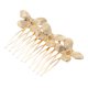 thumbnail image 1 of Ofertas Únicas 1 Pc Peine Lateral de Mariposa Vintage para Mujeres para Fiestas en Tonos Dorados de Aleación, 1 of 1