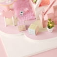 thumbnail image 5 of Composite Materials Such As Wood, Cloth, Dried Flowers, Etc. 3D DIY Wooden Doll House Miniature House Model LED Lights, Battery Box Switch AAA Battery X2 Not Included, 5 of 7