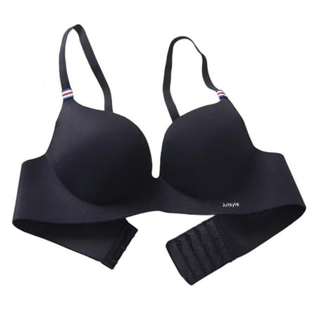 

Xinhuaya Women French British Ice Silk Bra Push Up Lingerie Seamless Bra Bralette Wire Free Brassiere Female Underwear
