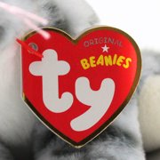 Ty Beanie Baby - Millie the Grey Tabby Cat – Glitter Eyes - Stuffed Animal