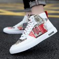 thumbnail image 6 of YUHAOTIN Mens Basketball Shoes Mens Casual Sneakers Wide Width Men Shoes High Top Fashion Casual Shoes for Walking Lace up Sports Shoes, 6 of 7