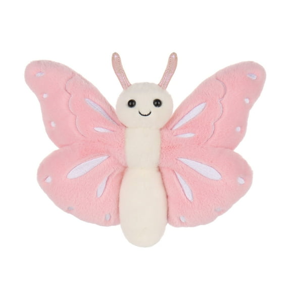 Apricot Lamb Pink Butterfly Stuffed Animals for Kids 7.5 Inches