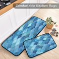 thumbnail image 6 of Colorful Scales Anti Fatigue Mats for Kitchen Floor,Set of 2 Non Skid Washable Waterproof Anti Kitchen Floor Mats for Kitchen Office Laundry Room Bathroom (19"x27"+19"x47") Home Decor, 6 of 7