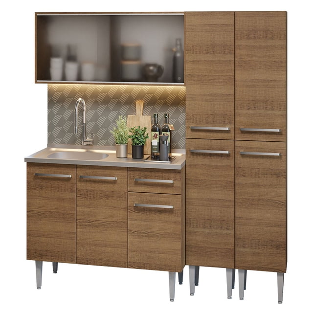 Cocina Integral Completa Modular Madesa Emilly 169cm MM 11