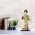 thumbnail image 2 of Muñeca geisha kabuki japonesa, decoración de mesa, adorno de escritorio de estilo japonés, 2 of 7