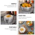 thumbnail image 4 of Stainless Steel Mixing Bowls Double- walled Insulated Metal Snack Bowls Soup Bowls Heat Insulated Bowl Multipurpose Bowls, 4 of 6