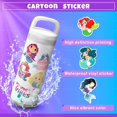 thumbnail image 4 of Paquete de 100 lindas pegatinas de sirena para niños, pegatinas de animales para botella de agua, computadora portátil, regalos de diario, pegatinas estéticas de vinilo impermeables para niños pequeños, adolescentes, niñas, niños y adultos. JM, 4 of 5