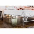 thumbnail image 4 of Furniture of America Polosa Transitional Metal Cal King Bed Frame in Silver, 4 of 6