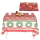 thumbnail image 4 of Mantel decorativo de poliéster cubierta de mesa para comedor sala de estar mesa de té mesa de centro ANGGREK Otros, 4 of 8