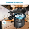 thumbnail image 4 of Bomba de Aire Eléctrica Portátil para Inflables Inflador y Desinflador Rápido 110-120V con 3 Boquillas Universales Para Colchones Barcos Muebles Hinchables y Flotadores de Piscina, 4 of 7