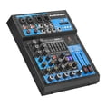 thumbnail image 5 of Mezcladora Portátil De 4 Canales Audiobahn TECHNOMIX4 Bluetooth USB MP3, 5 of 5