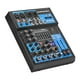 thumbnail image 5 of Mezcladora Portátil De 4 Canales Audiobahn TECHNOMIX4 Bluetooth USB MP3, 5 of 5