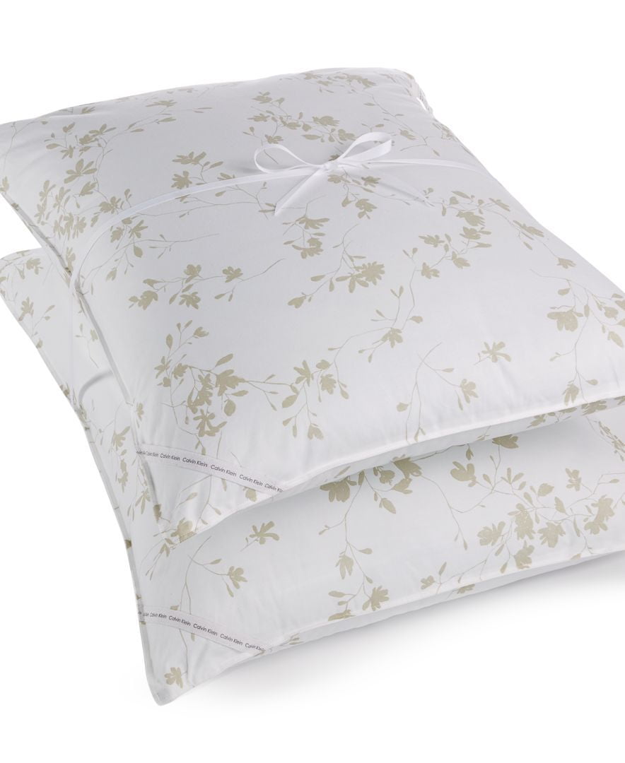Calvin Klein Magnolia Floral Print Down 2Pack Alternative Standard
