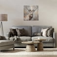 thumbnail image 3 of Stupell Industries Farmhouse Rustic Stag with Majestic Glance Canvas Art, 17 x 17, by Susan Arnot, 3 of 8