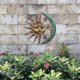 thumbnail image 5 of Decoración de pared de metal con sol y luna, decoración de pared creativa con sol y luna, decoraciones de pared para interiores y exteriores, para patio, jardín, sala de estar, ofi, 5 of 5