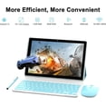 thumbnail image 4 of 10 inch Android 15 Tablet with Keyboard, 12GB RAM+64GB ROM+1TB Expend Tableta, 1.8Ghz Quad-Core Processor, 2 in 1 Tablet with Case/ Mouse/ Stylus/ 8MP Camera/ 6000mAh Battery/ 1280x800 HD Display, 4 of 9