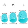 thumbnail image 4 of 4pcs Guitar Playing Left Hand Fingertip Protector Ukulele Guitar Fingertip Silicone Protective Cover, 4 of 7