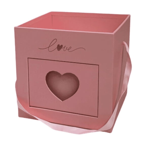 Square Box with Surprise Drawer, Various Colors W2909-2912