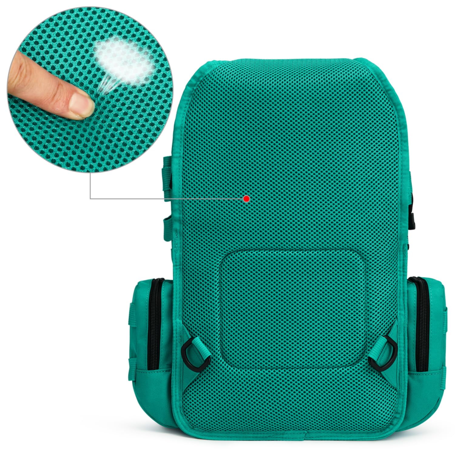 G4Free Outdoor Sling Bag Crossbody Backpack with Adjustable Holder, Durable Shoulder Daypack for Men