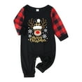 thumbnail image 2 of Pyjamas de Noël Assortis pour Famille, Tenues Familiales Assorties Pjs Assortis pour un Look Familial Cohésif (Rouge), 2 of 5