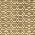 thumbnail image 1 of Ahgly Company Indoor Square Abstract Brown Contemporary Area Rugs, 5' Square, 1 of 4
