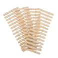 thumbnail image 1 of vallas de jardín en miniatura de madera natural, listones de madera sin terminar, valla decorativa para manualidades, decoración de exteriores, 1 of 8
