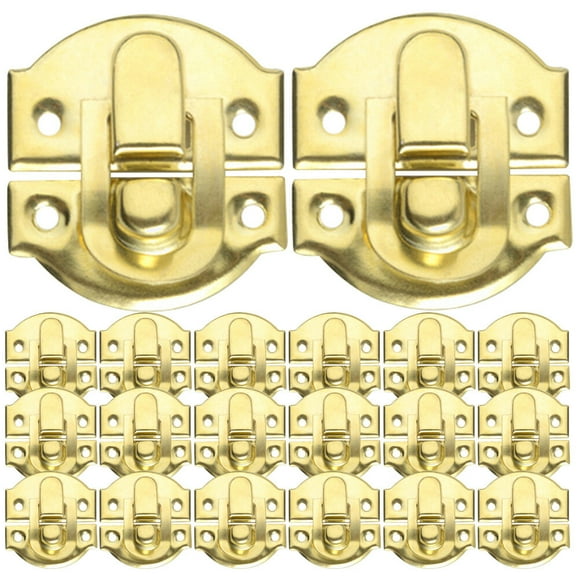 30pcs Hasp Lock Toggle Hasp Latch Cabinet Jewelry Box Hasp Latch Accessory
