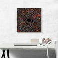 thumbnail image 2 of ARTCANVAS Supermassive Black Hole at Center of a Galaxy Canvas Art Print - Size: 18" x 18" (0.75" Deep), 2 of 9