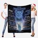 thumbnail image 2 of LHSHID Personalized Love Blanket Throw to My Daughter from Mom you'll feel my love within it moring noon and night Lion Blanket for My Daughter, 2 of 5
