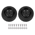 thumbnail image 1 of Sailing Neumáticos de rueda de goma RC de 63 mm (2 piezas) para camión Buggy de coche de carreras con Control remoto 1/10, 1 of 11