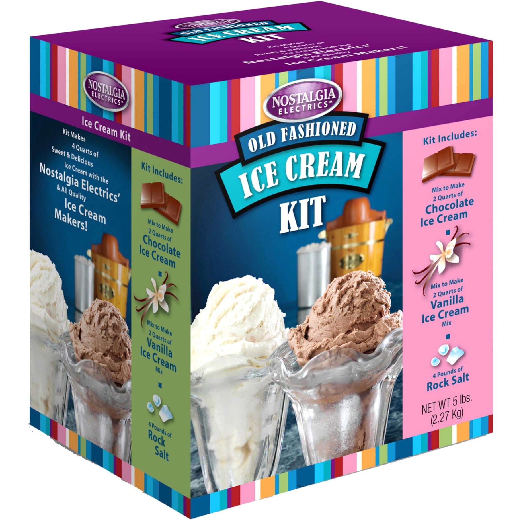 Nostalgia Electrics Old Fashioned Ice Cream Kit