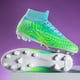 thumbnail image 3 of Zapatos de fútbol profesionales para hombres y mujeres, botas de entrenamiento de tobillo con picos largos, entrenamiento de hierba interior, partido ultraligero, venta al por mayor, 3 of 5
