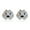 2D Earrings, variant on Pitbull Dog 3d Stud Earrings for Women Sterling Silver Cz Ginger Lyne Collection