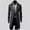 Gray, variant on Turilly Winter Men Slim Stylish Trench Coat Double Breasted Long Jacket Coat