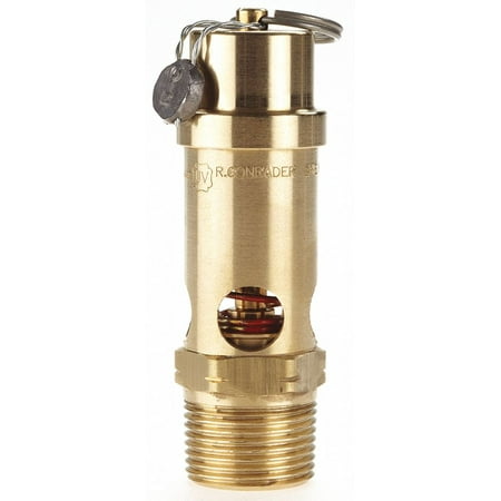 

Conrader Safety Valve Soft Seat 3/4 In 150 PSI SRV530-3/4-150