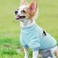 thumbnail image 5 of Naturalour Cute Winter Small Dog Sweaters Puppy Clothes, Soft Warm Dog Pajamas Coats, 5 of 6