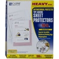 thumbnail image 4 of C-Line Hvywt Poly Sht Protector, Clear, Top-Loading, 2", 11 x 8 1/2, 100/BX, 4 of 7