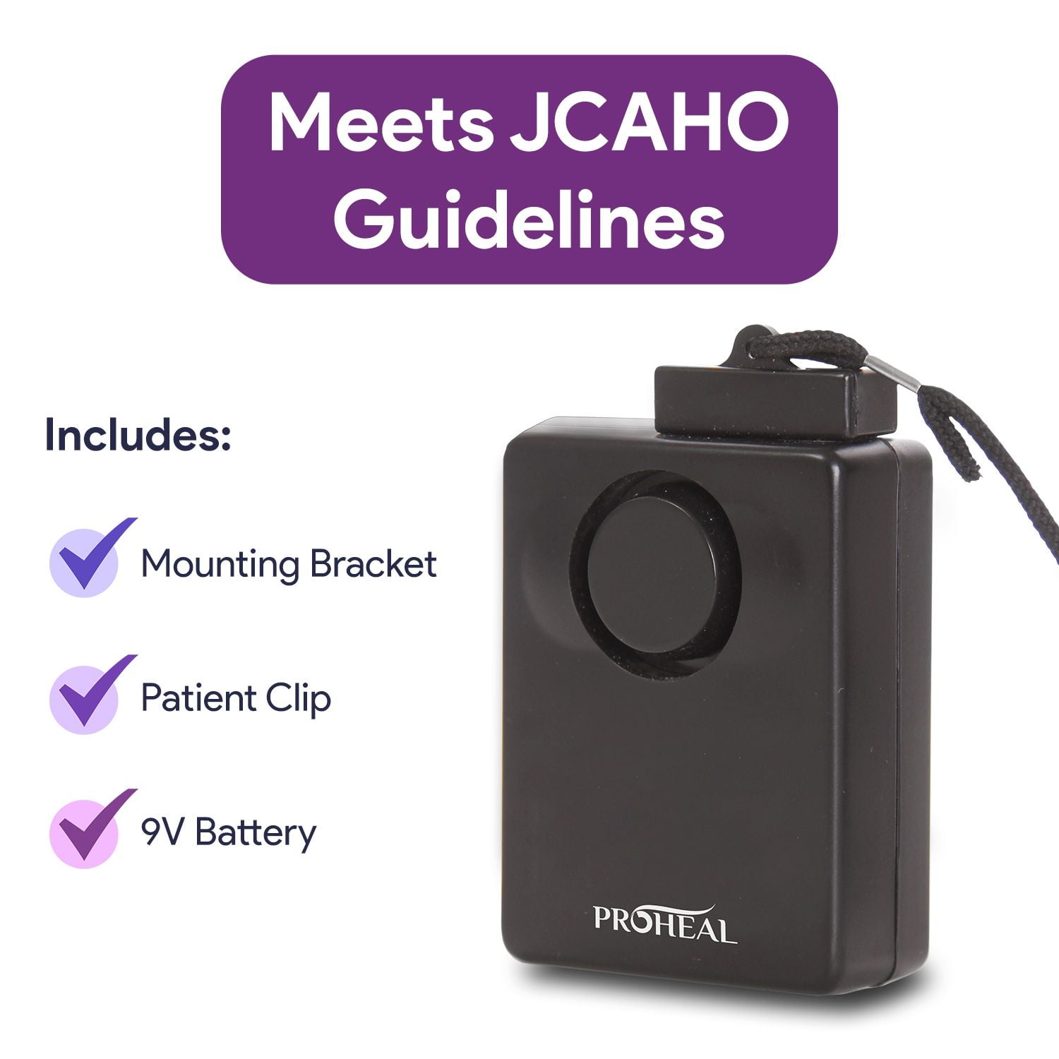 ProHeal Bed Alarm For Elderly Dementia Patients, Advanced String