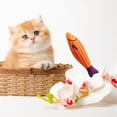 thumbnail image 5 of Cat Catnip Toys Soft Crinkle Sound Cute Plush Fish Interactive Cat Kicker Toy for Indoor Kitten Exercise, 5 of 7