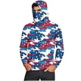 thumbnail image 5 of successthop Sun Protection Shirt American Themed Unisex with Face Cover Hooded Long Sleeve American Themed Jacket for Outdoor Driving Traveling Hiking Fishing XL, 5 of 8