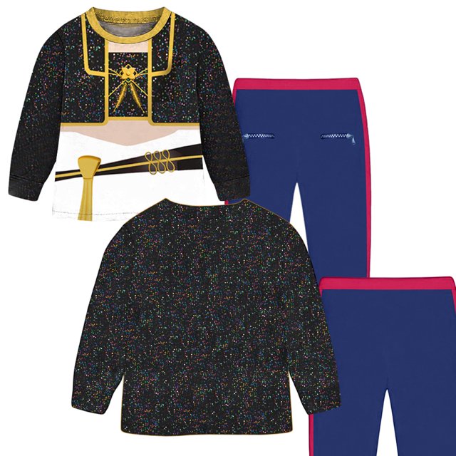 Kids Girls Outfits Rumi K-Pop Singer Demon Hunter Clothes 4-16 Y 150