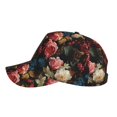 thumbnail image 5 of Naloa Original Classic Low Profile Hat Men Women Baseball Cap Dad Hat Adjustable Unconstructed Rose Flowers Print Cap, 5 of 9