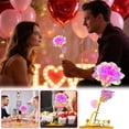 thumbnail image 5 of LED Rose Light Up Flower, Artificial Flower with Glittering Petals, Romantic Valentine's Day Gift for Her, Home Decor, Party Decoration, Battery Operated Gift for Girlfriend, Wife, Anniversary, 5 of 9