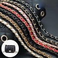thumbnail image 2 of Bolso de cadena de cuero Estuche para teléfono móvil Correa de hombro de cadena de cuero Correa de bolso cruzado portátil con correa de mochila sin hebilla Accesorios, 2 of 6