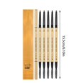 thumbnail image 3 of Natural Brows Eyebrow Pen Double Headed Eyebrow Pencil Thin Three Head Long Lasting And Non Smudged Triangular Head Eyebrow Pencil Eyebrow Shape Delicate And Clear（5pc）, 3 of 8
