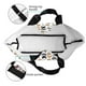 thumbnail image 4 of Balery Cute Cats Bolsa Tote Estilo Estético con Cremalleras, Bolsa de Hombro, Bolsa de Compras Grande y Plegable, 4 of 8