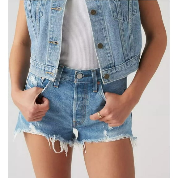 Levi's OXNARD ATHENS Women's 501® Original Fit High Rise Shorts, US 24W