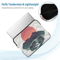 thumbnail image 2 of FORMRS 15-15.6 inch Laptop Sleeve Case Soft Carrying Quilted Computer Bag Cover, Abstract Elephant, 2 of 7