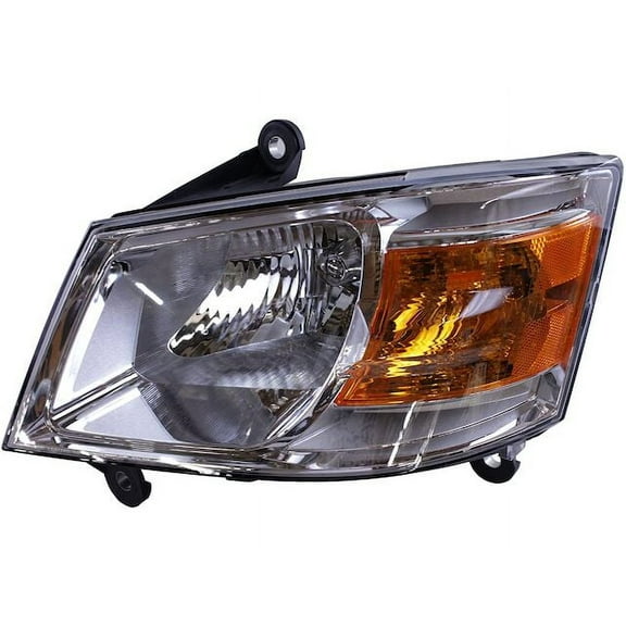 Left Driver Side Headlight Assembly - Compatible with 2008 - 2010 Dodge Grand Caravan 2009